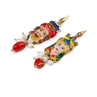 Ohrringe Isola Bella Dame in Silber Corallo 20000310 - 20000310